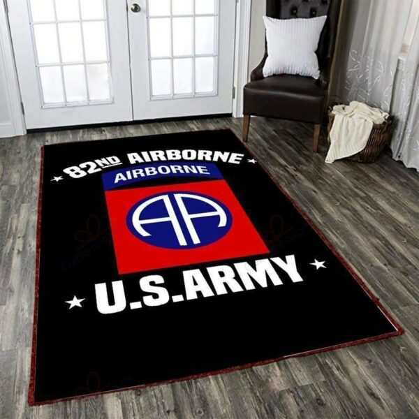 82Nd Airborne Us Army Rug