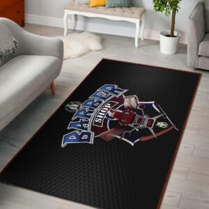 Barber Shop Area Rug Black Barber Chair