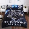 Black Skull Couple Bedding Set We Got This Best Husband Ever Best Wife Ever