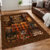 Book Lover Rug Reading Give Us Someplace To Go