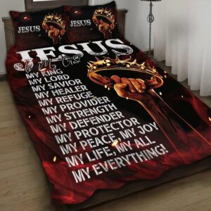 Christian Bedding Set Jesus Is My God
