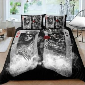 Couple Sugar Skull Bedding Sets