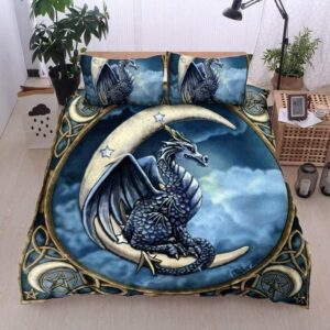 Dragon Bedding Set Dragon And Moon