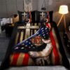 Firefighter Bedding Set Jesus Christ Proud American