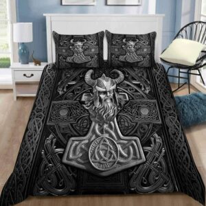 Odin Tattoo Viking Bedding Set