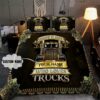 Personalized Trucker Bedding Set Just A Boy Who Loves Trucks