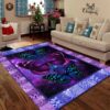 Purple Butterfly Rug