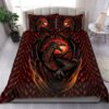 Red Dragon Bedding Set