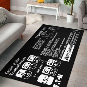 Trucker Rug Eaton Fuller Transmissions Rug