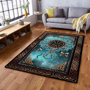 Viking Rug Celtic Tree Of Life Rug
